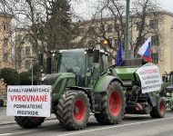 Celoslovenský protest farmárov a gazdov v Prešove