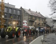 Celoslovenský protest farmárov a gazdov v Trenčíne