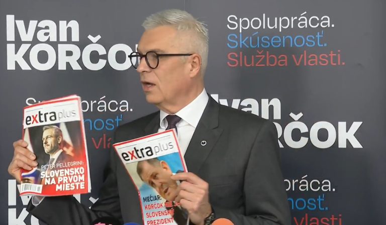 Ivan Korčok podáva podnet pre časopis podporujúci Pellegriniho