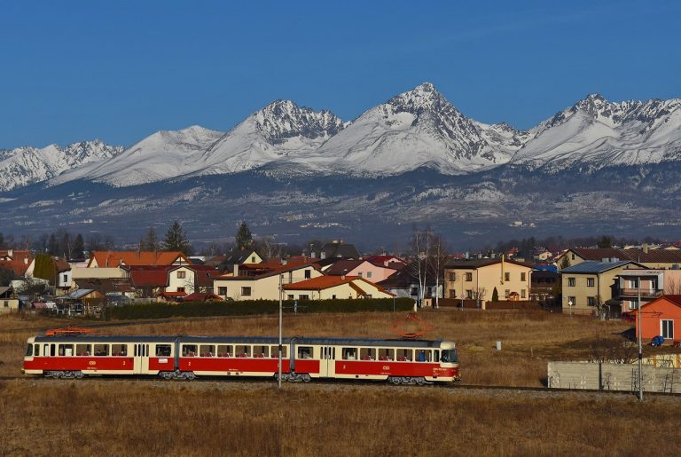 historická električka Trojča číslo 9