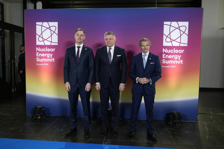 Robert Fico na summite o jadrovej energii v Bruseli