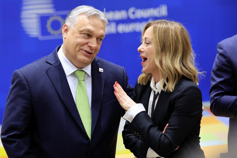 Viktor Orbán, Giorgia Meloniová