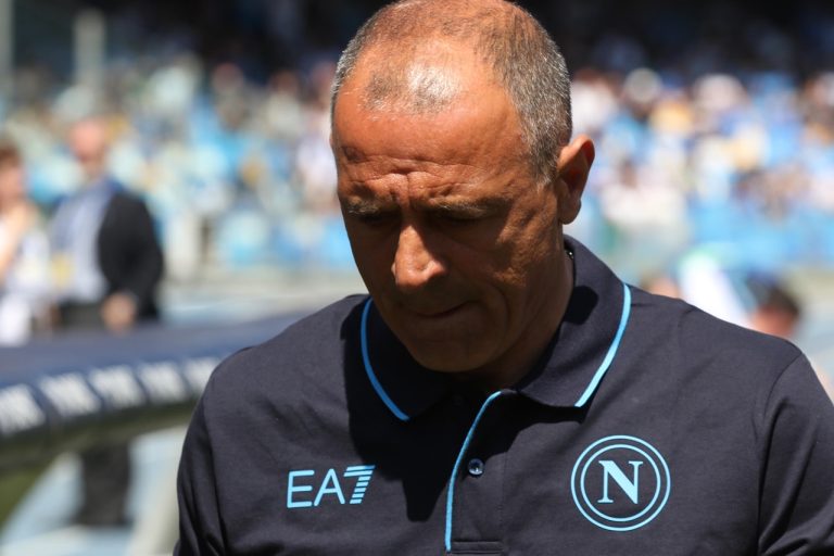 Francesco Calzona SSC Neapol - Frosinone Calcio