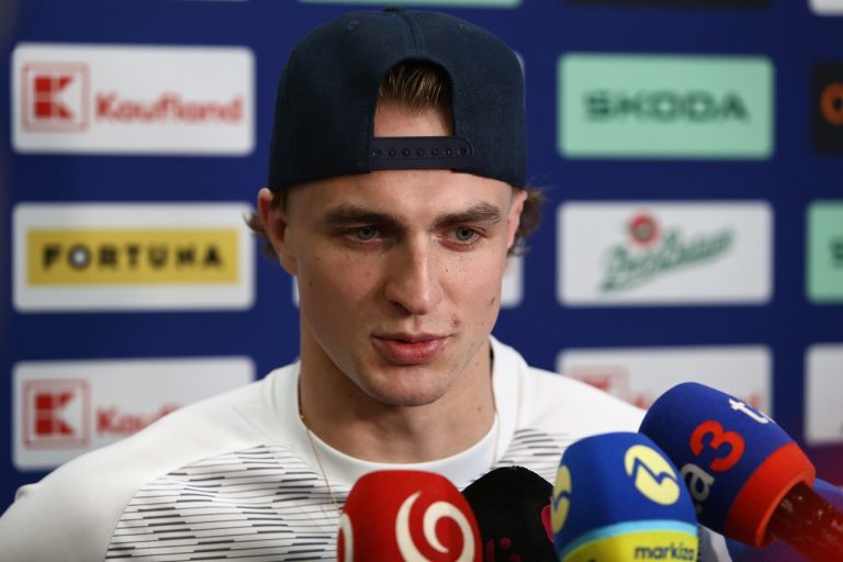 Zraz slovenskej hokejovej reprezentácie Martin Pospíšil