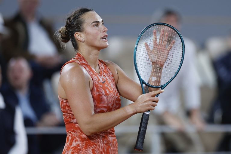 Arina Sobolenková Roland Garros