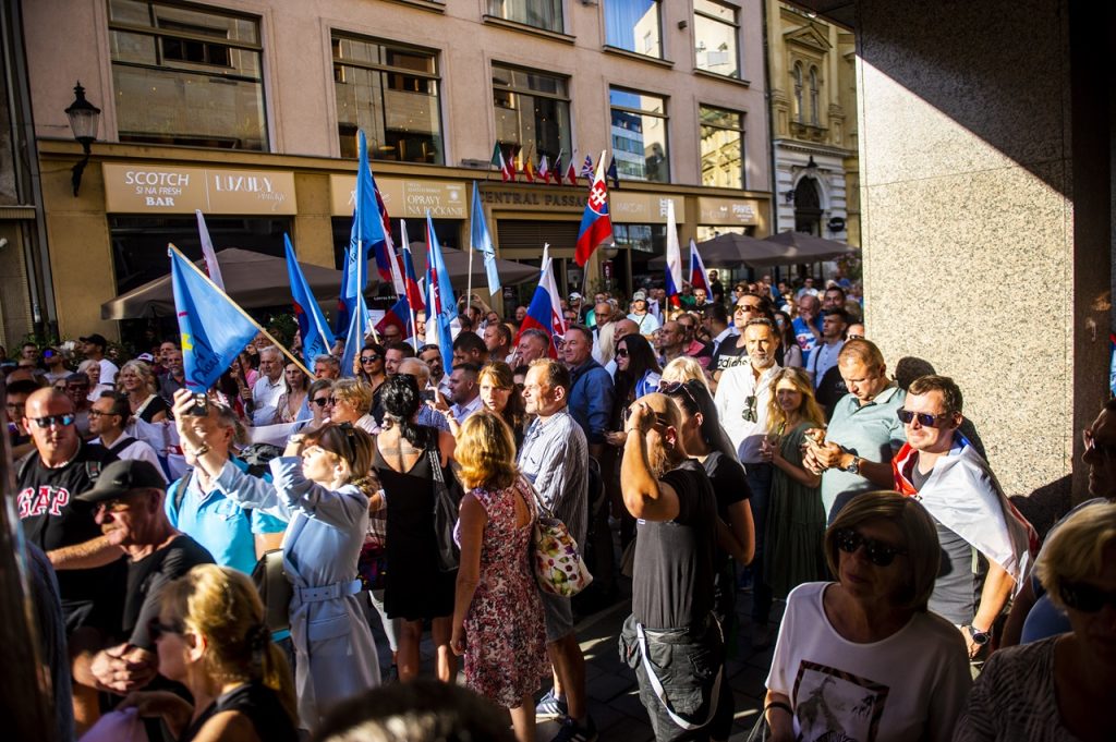 Protest proti aktuálnej kampani bratislavského Divadla Pavla Országha Hviezdoslava