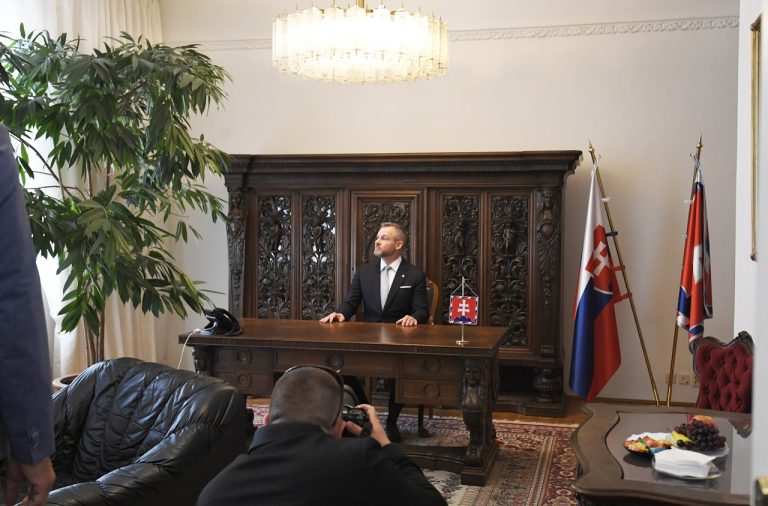 Prezident SR Peter Pellegrini na návšteve regionálneho pracoviska Kancelárie prezidenta SR v Košiciach