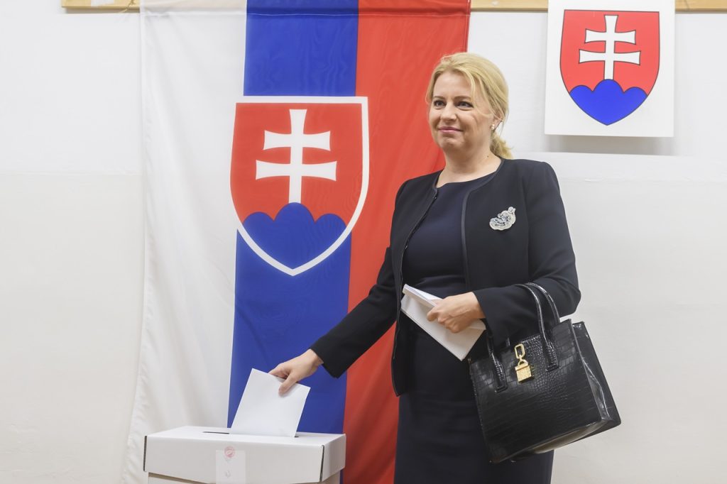 Voľby do Európskeho parlamentu prezidentka Zuzana Čaputová