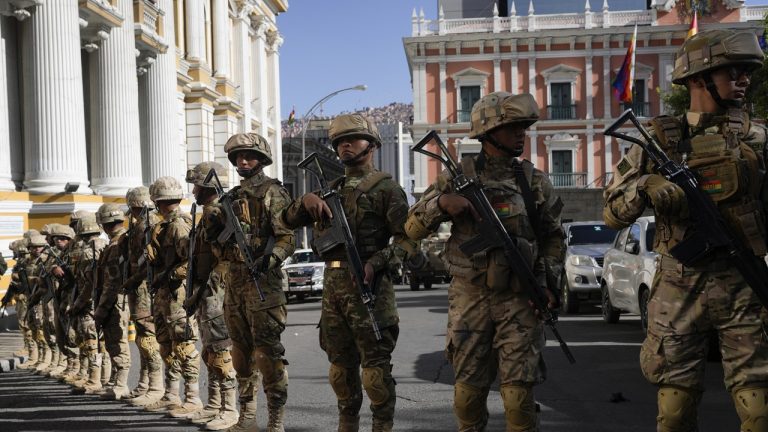 Bolivia Security prevrat