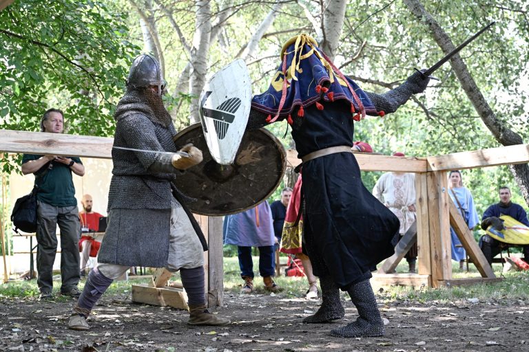 Atmosféra podujatia Historického festivalu Vrakuňa v Bratislave