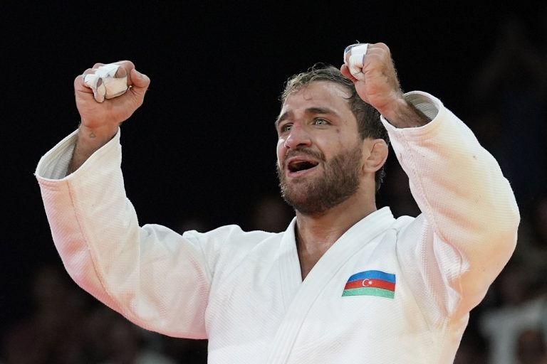 Paris Olympics Judo Hidayet Heydarov