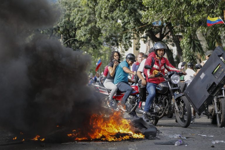 Venezuela Election voľby vo Venezuele demonštranti