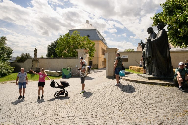 Historický festival Pribinowa Nitrawa počas mestských slávností Nitra, milá Nitra