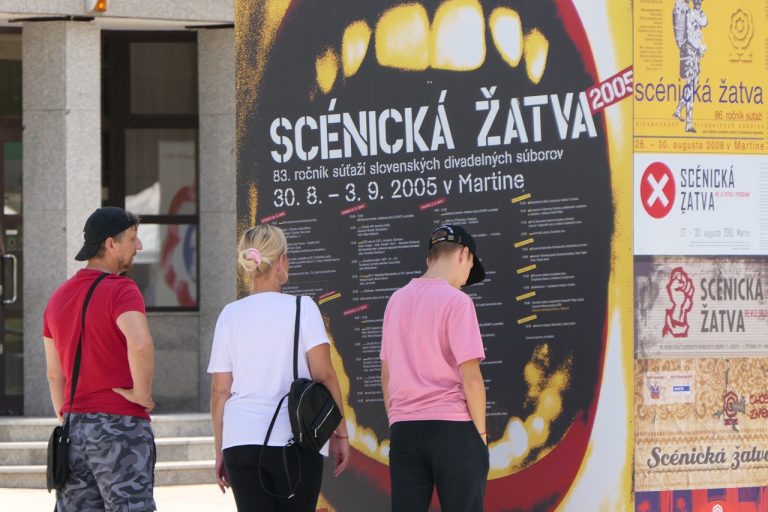 Scénická žatva v Martine