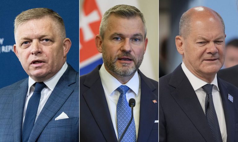 Robert Fico Peter Pellegrini Olaf Scholz