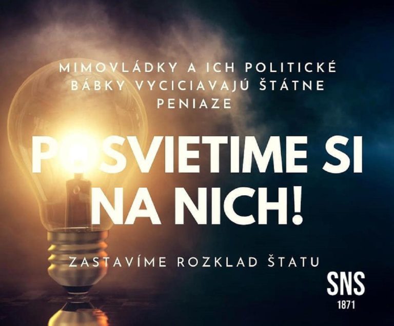 SNS sprísni zákon o mimovládnych organizáciách