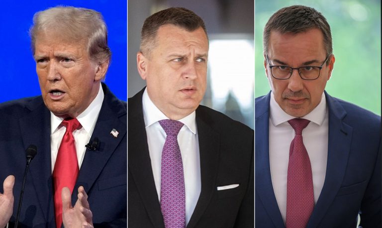 Donald Trump Andrej Danko Erik Tomáš