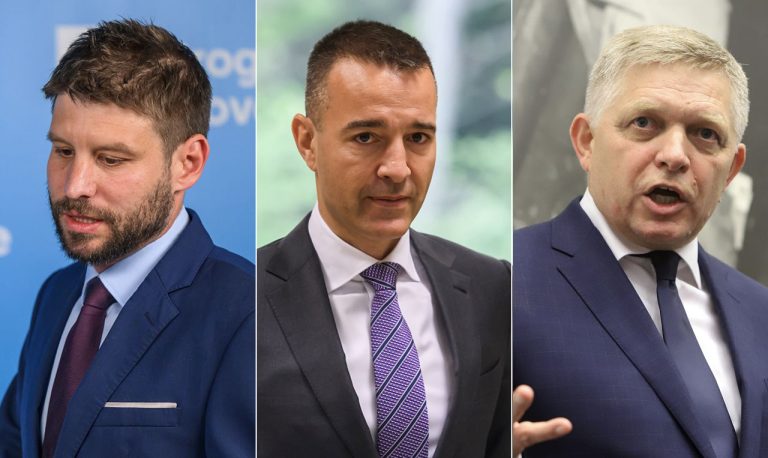 Michal Šimečka Tomáš Drucker Robert Fico