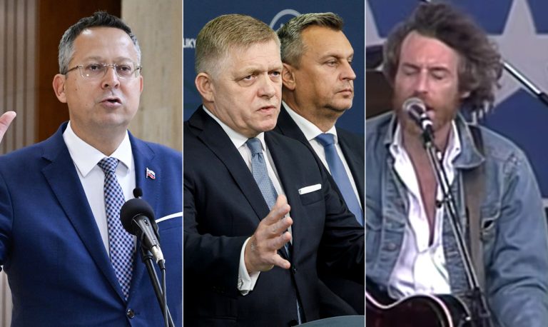 Ladislav Kamenický Robert Fico Andrej Danko J.D. Souther