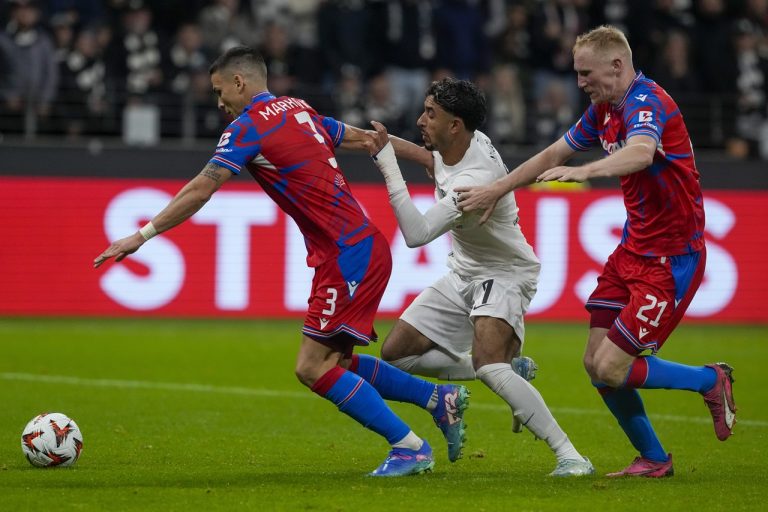 Germany Soccer Europa League Viktoria Plzeň - Frankfurt