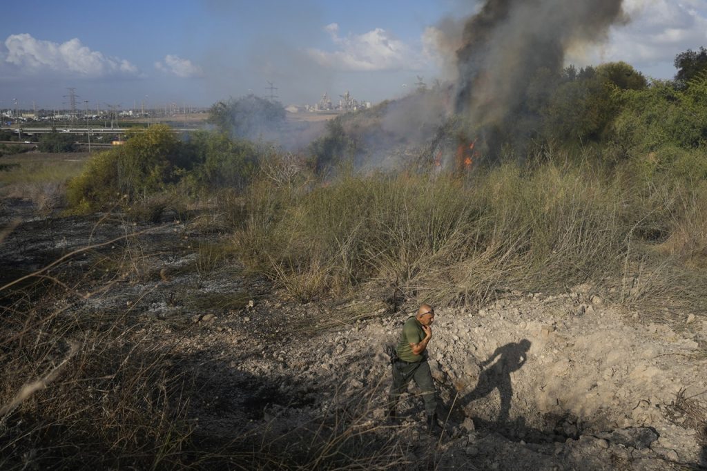 Israel Palestinians Yemen Palestína Jemen raketa dopad požiar