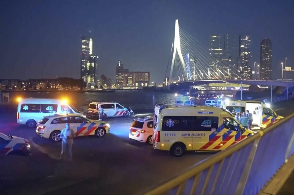 Netherlands Stabbing útok nožom v Rotterdame