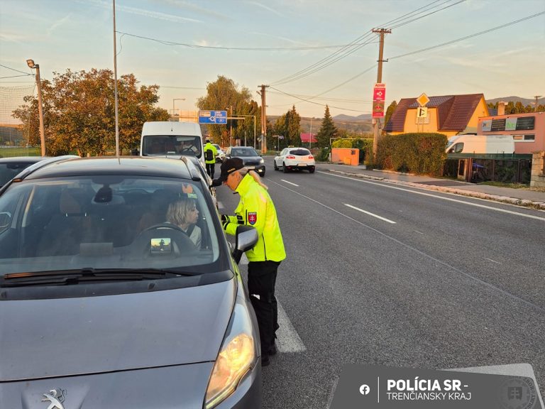 alkohol kontrola polícia