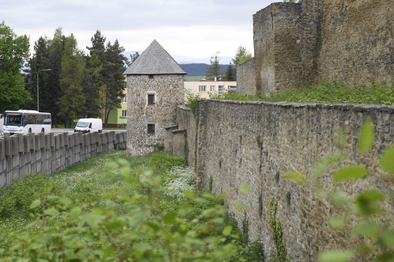 Mestské hradby v Levoči