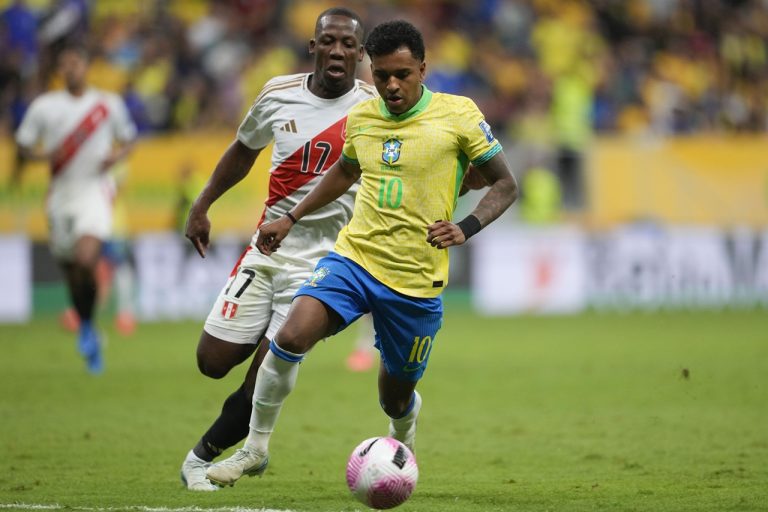 Brazil Peru Wcup 2026 Soccer Rodrygo