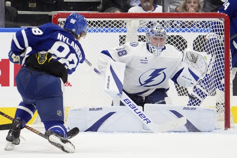 Lightning Maple Leafs Hockey Nylander