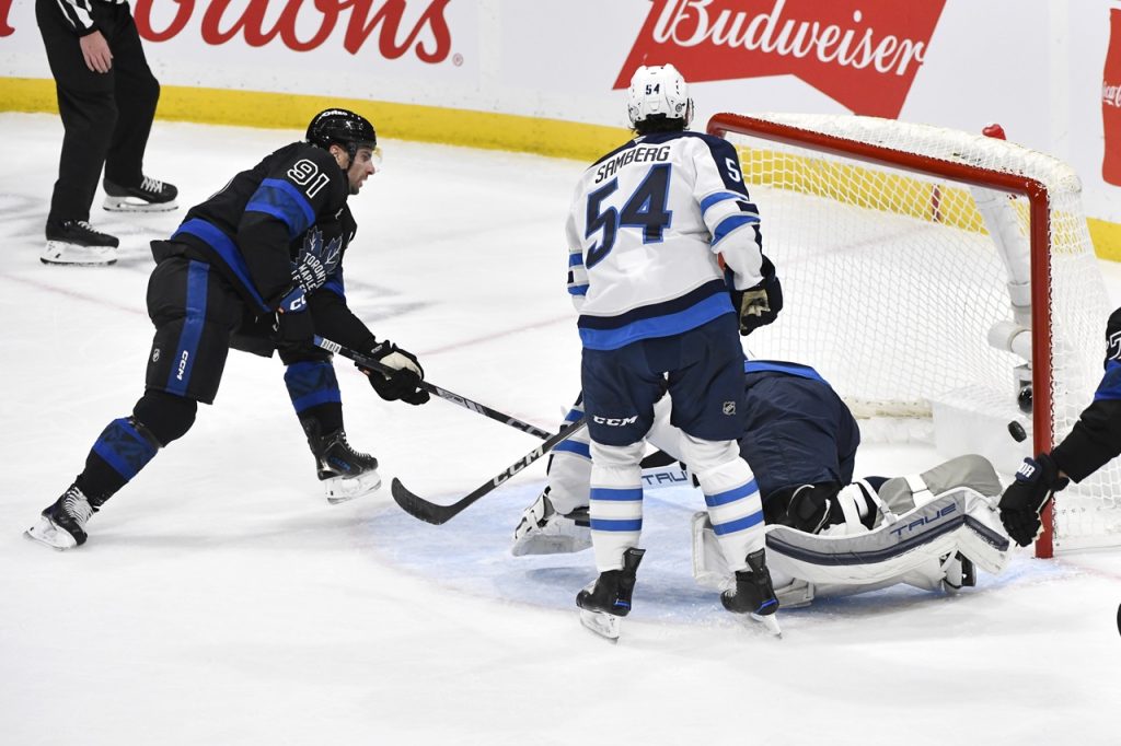 Maple Leafs Jets Hockey John Tavares