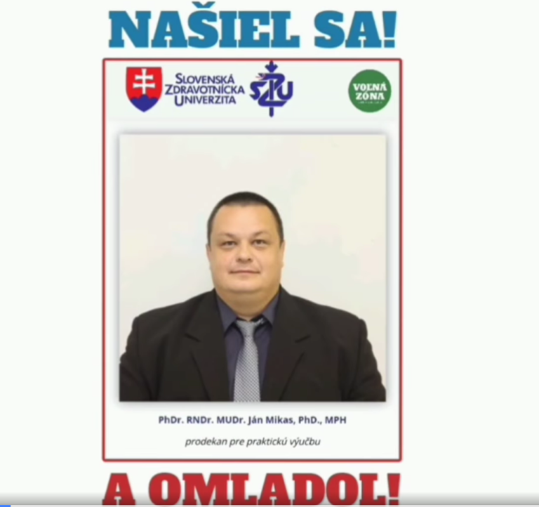 “Našiel sa Ján Mikas“