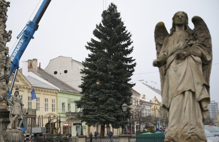 Košice vianočný strom