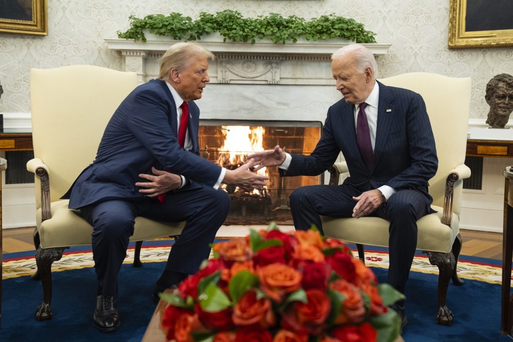 Donald Trump a Biden