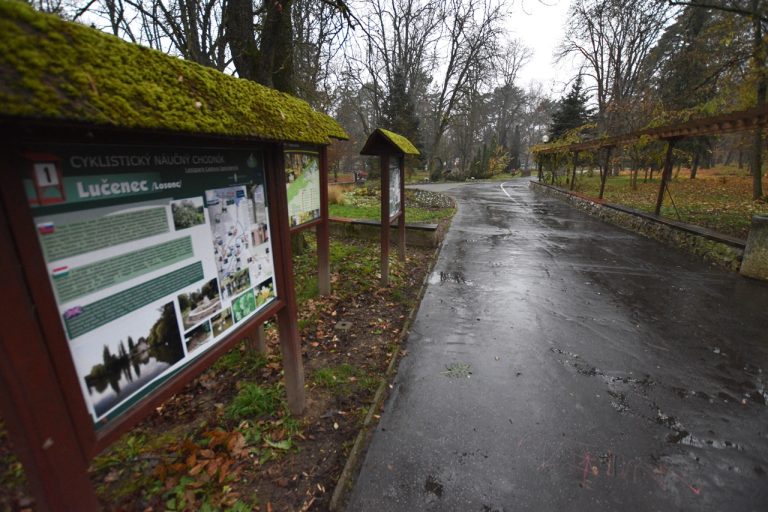 Lučenec mestský park