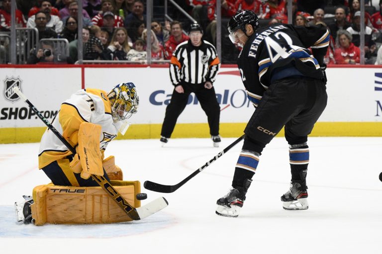 Predators Capitals Hockey Fehérváry