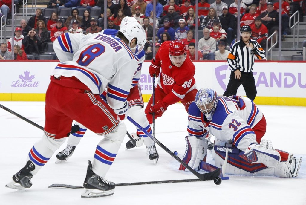 Rangers Red Wings Hockey