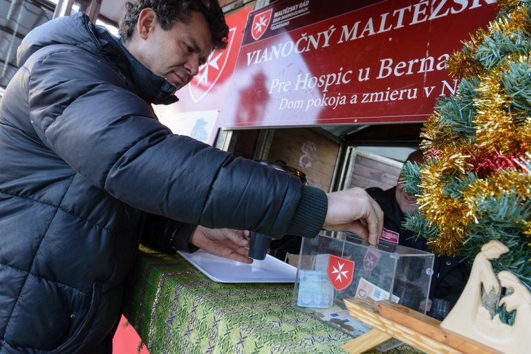 Nitra maltézski rytieri punč charita