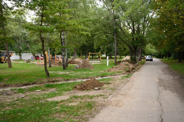 Nitra Nový park revitalizácia