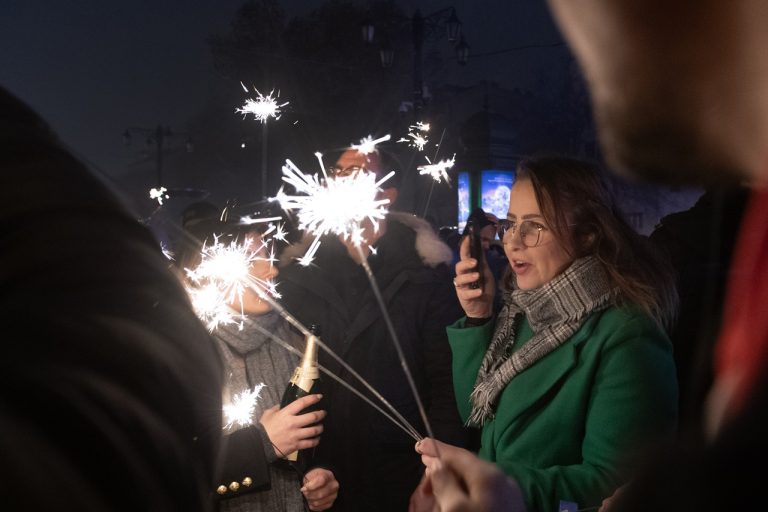 Bratislava Silvester Nový Rok Oslavy