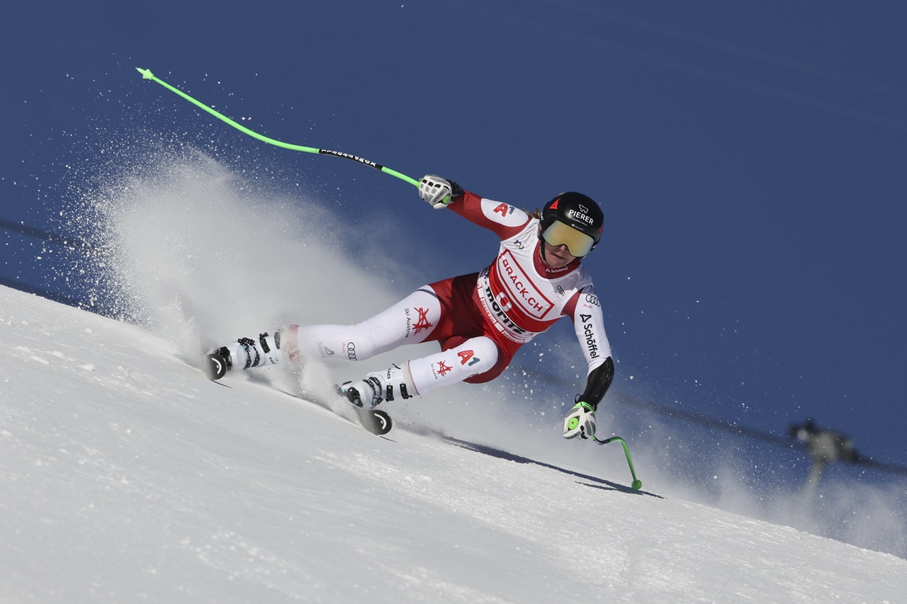 Super-G alpských lyžiarov