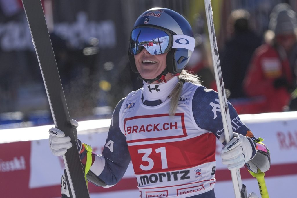 Super-G alpských lyžiarov Lindsey Vonnová