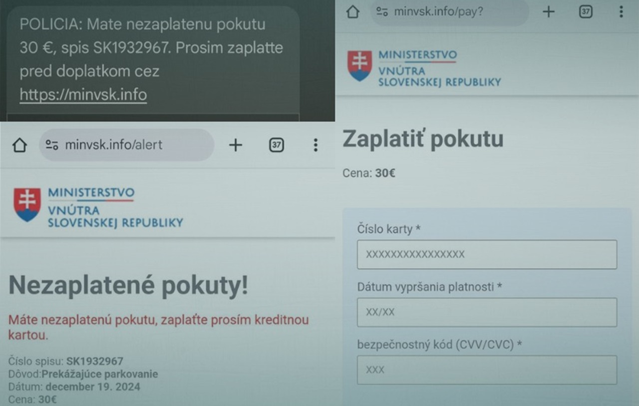 Podvodníci sa cez SMS vydávajú za policajtov a žiadajú peniaze