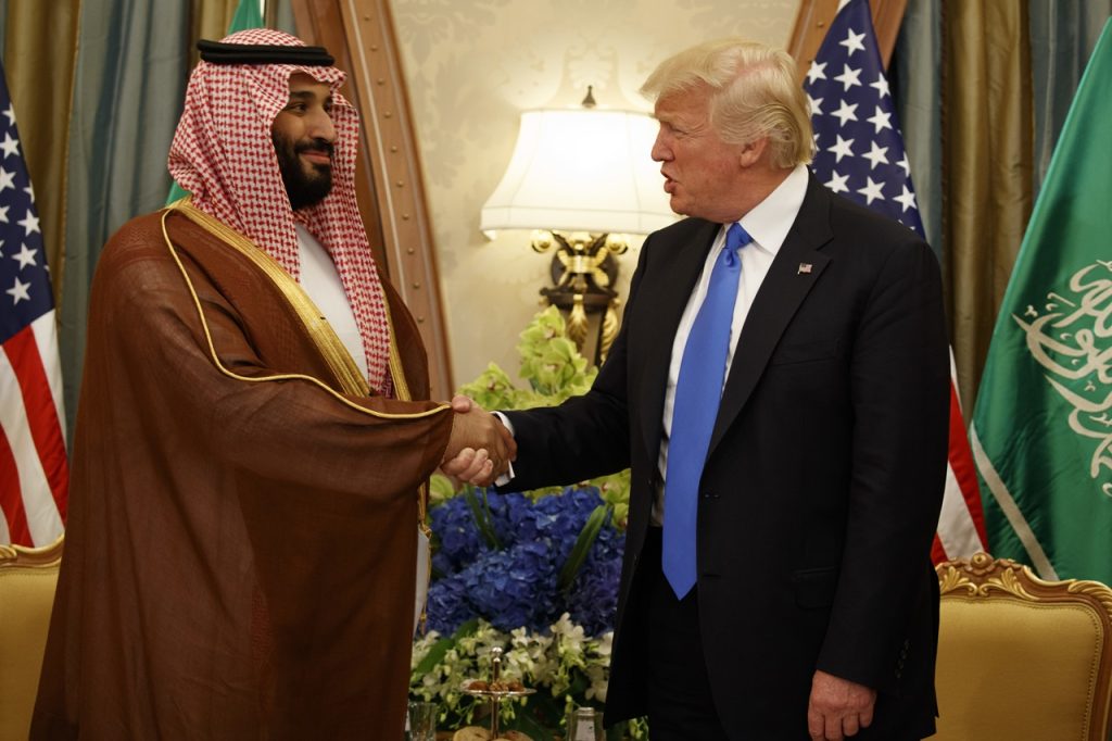 Saudskoarabský korunný Princ prisľúbil Trumpovi obrovské investície