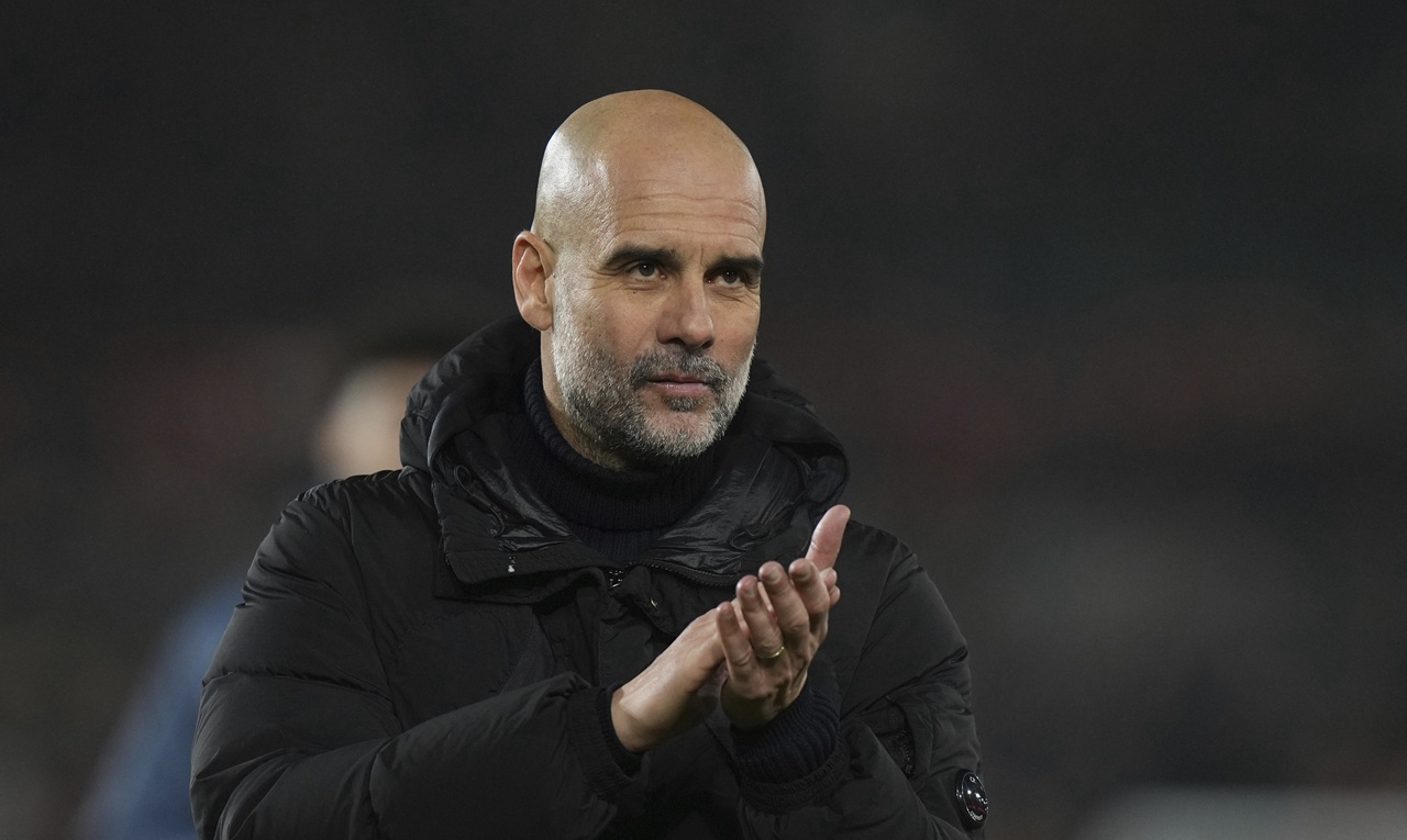 Britain Soccer Premier League Pep Guardiola