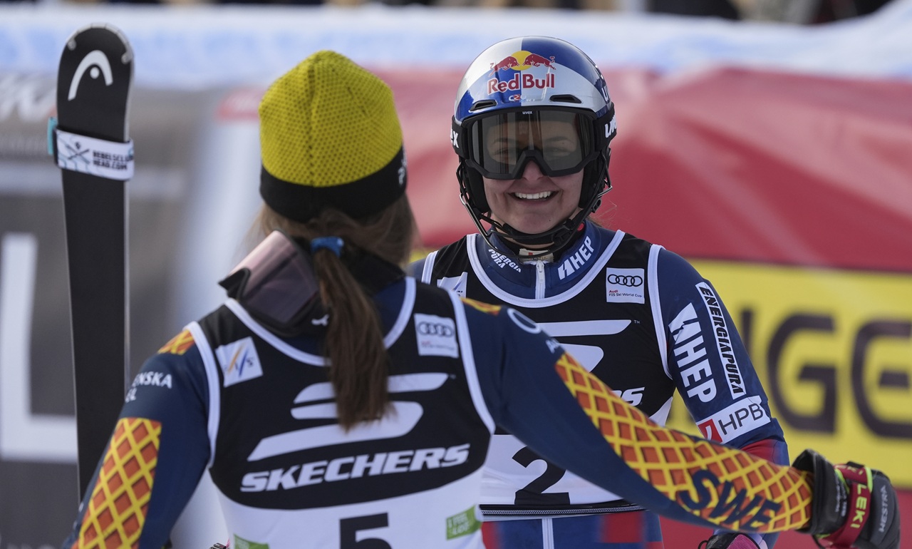 Chorvátka Zrinka Ljutičová vyhrala po Semmeringu aj slalom v Kranjskej Gore