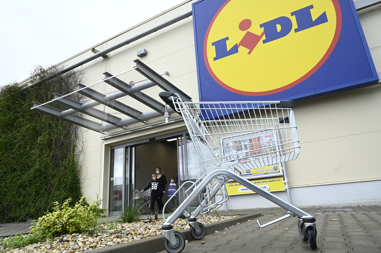 otvorený obchodný reťazec Lidl