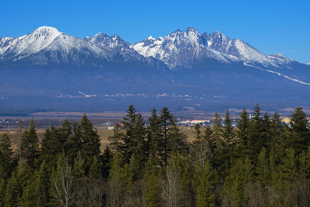 Vysoké Tatry Hrebienok Lomnický štít Kežmarský