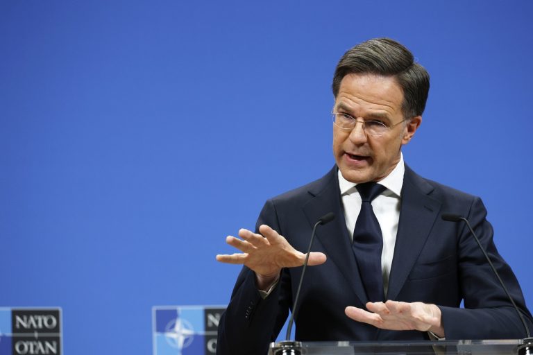 Mark Rutte tlačová konferencia