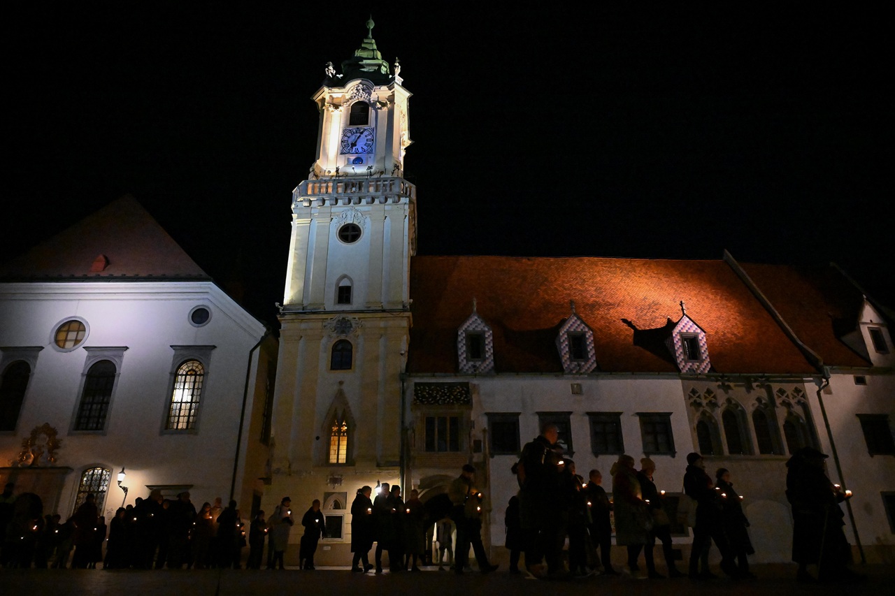 36. výročie Sviečkovej manifestácie